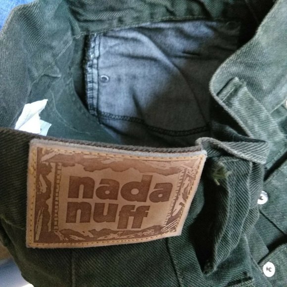 Nada Nuff High Waisted Relaxed Tapered Leg Jeans - Picture 12 of 12